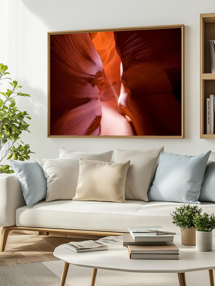 Slot Canyons. Gently carved Navajo. — room view 2