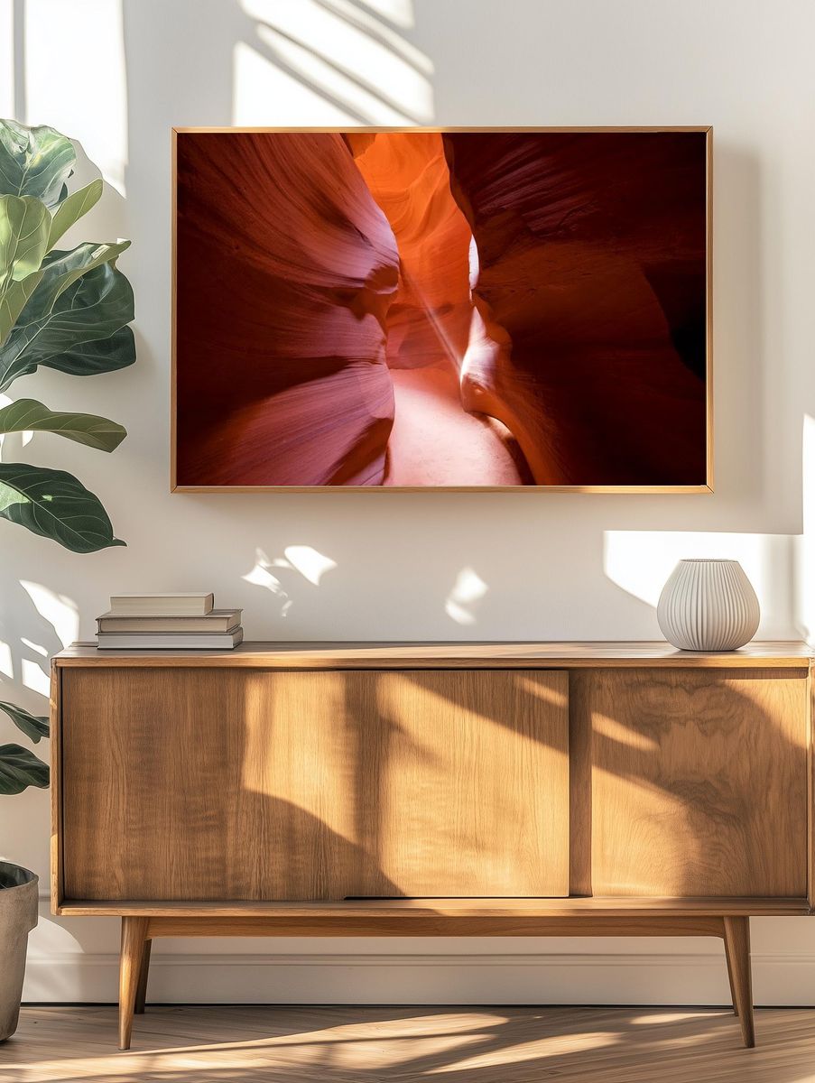 Slot Canyons. Gently carved Navajo. — room view 3