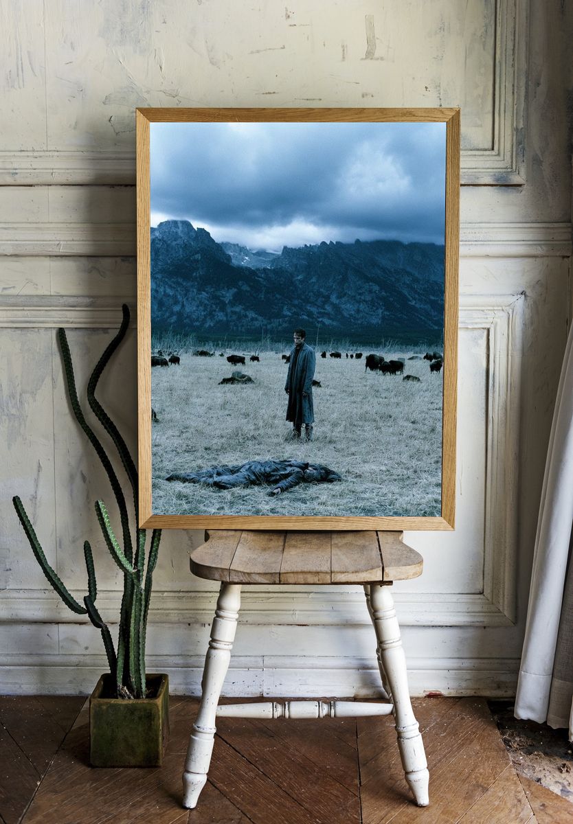 Misty Mountain Meadow Photography Print. — room view 1
