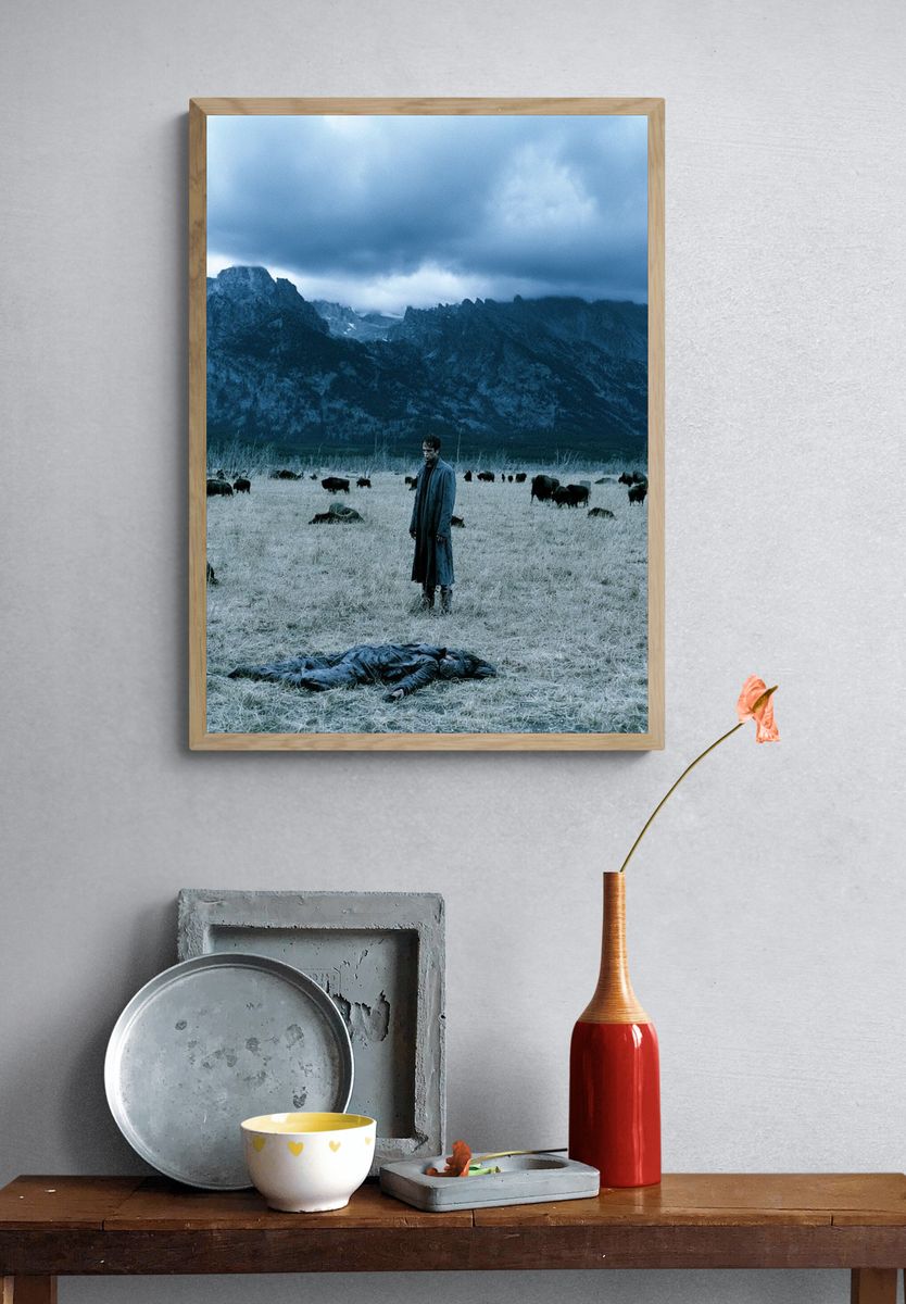 Misty Mountain Meadow Photography Print. — room view 3