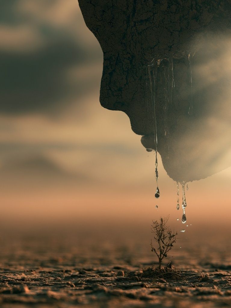 Desert Drop Photography Poster. poster detail
