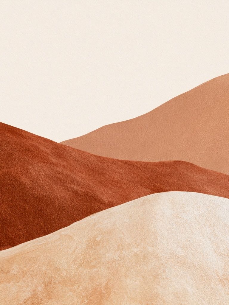 Desert Dunes Abstract Poster. poster — nature art