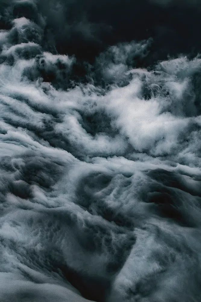 An ocean of clouds. poster detail