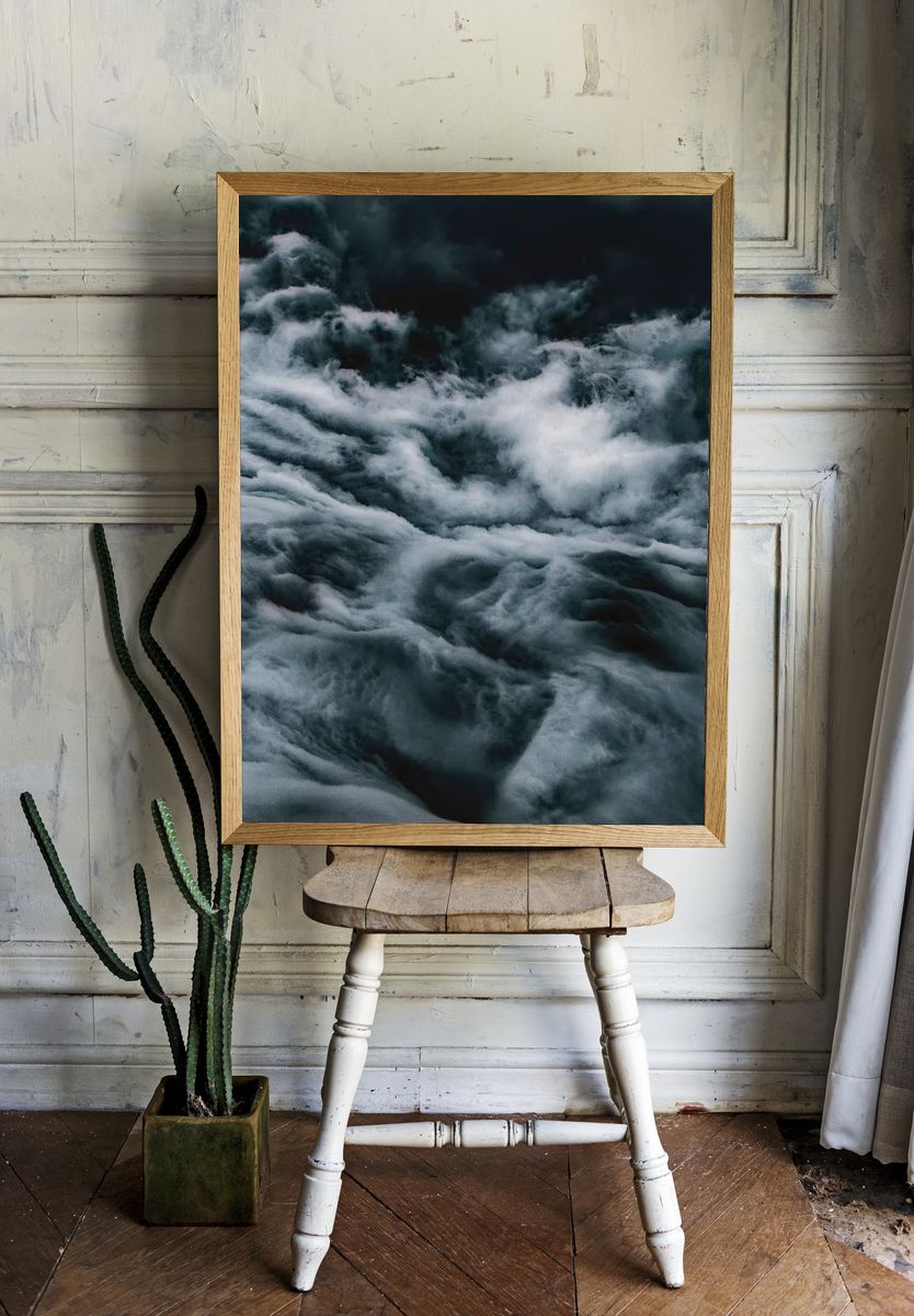 An ocean of clouds. — room view 1