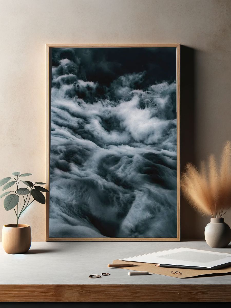 An ocean of clouds. — room view 2