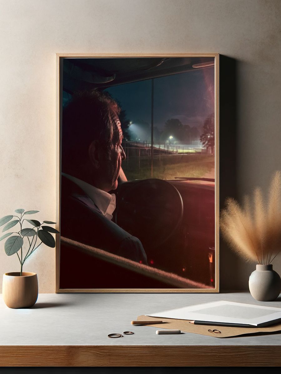 Night Drive Portrait Poster. — room view 2