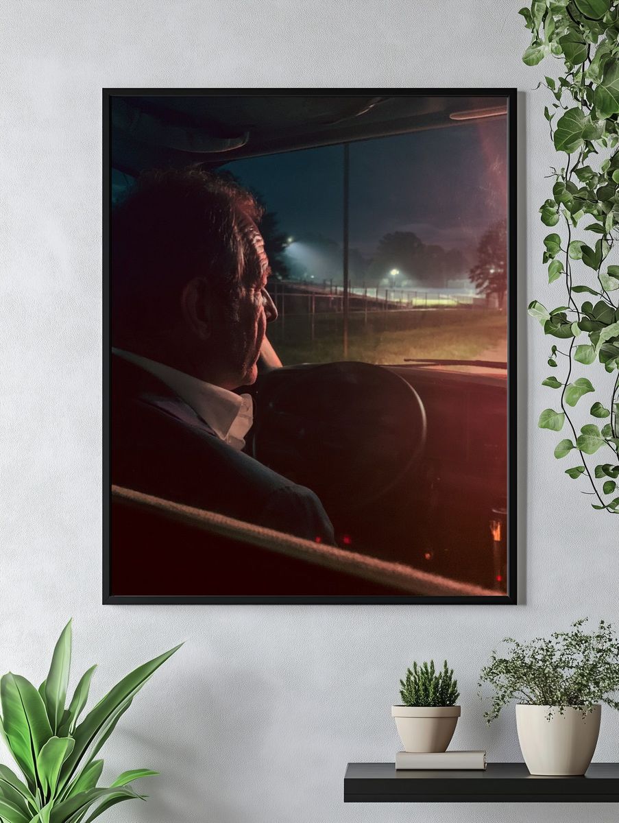 Night Drive Portrait Poster. — room view 4