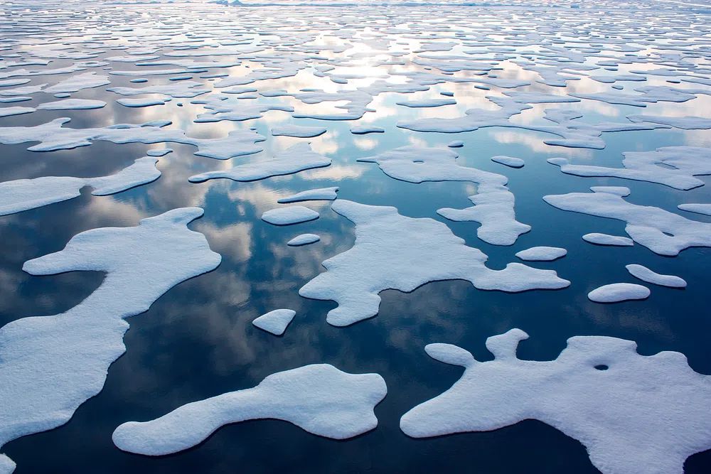 Melting Ice Caps — Nature Photography Print. poster detail