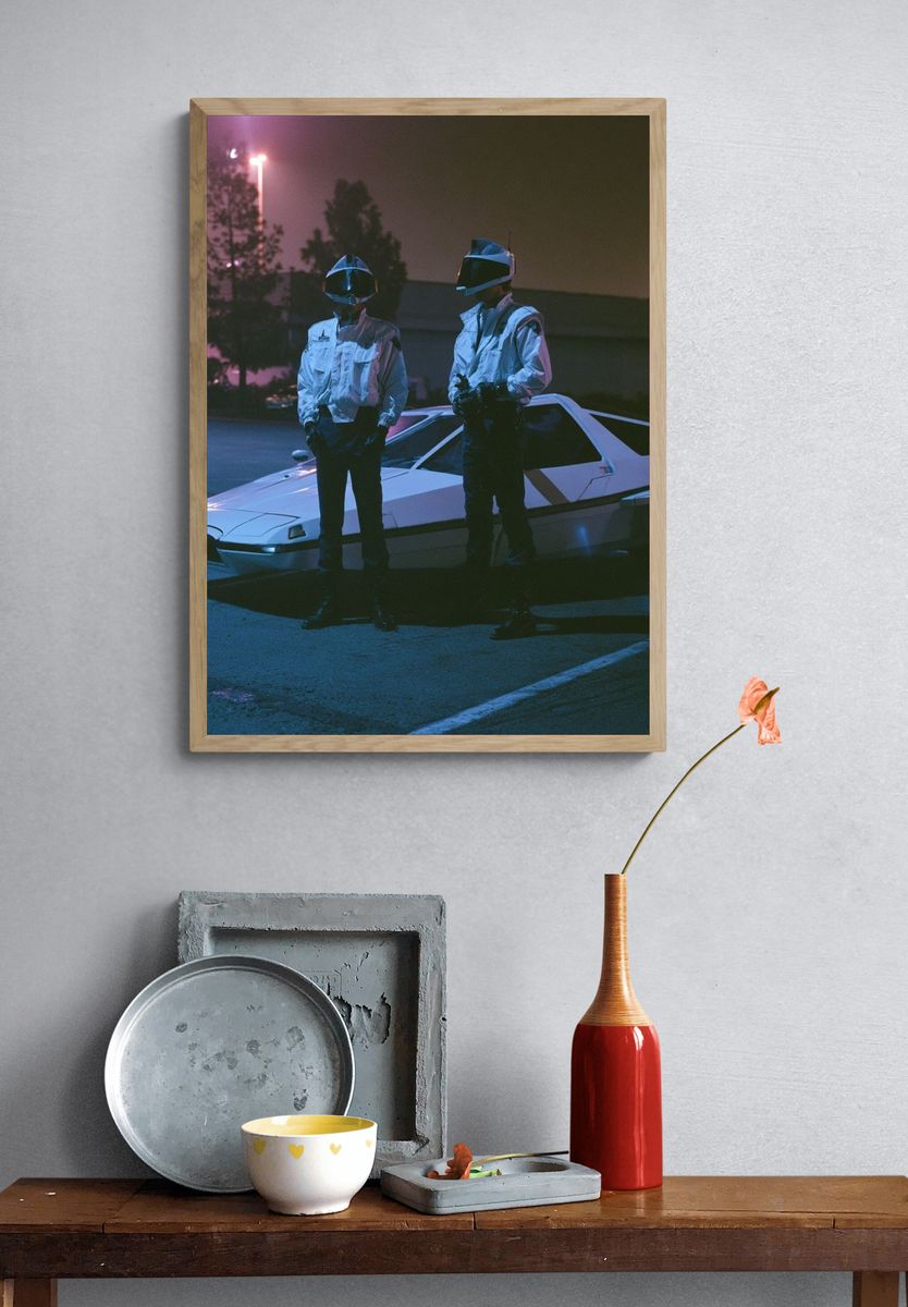Night Riders Photography Poster. — room view 3
