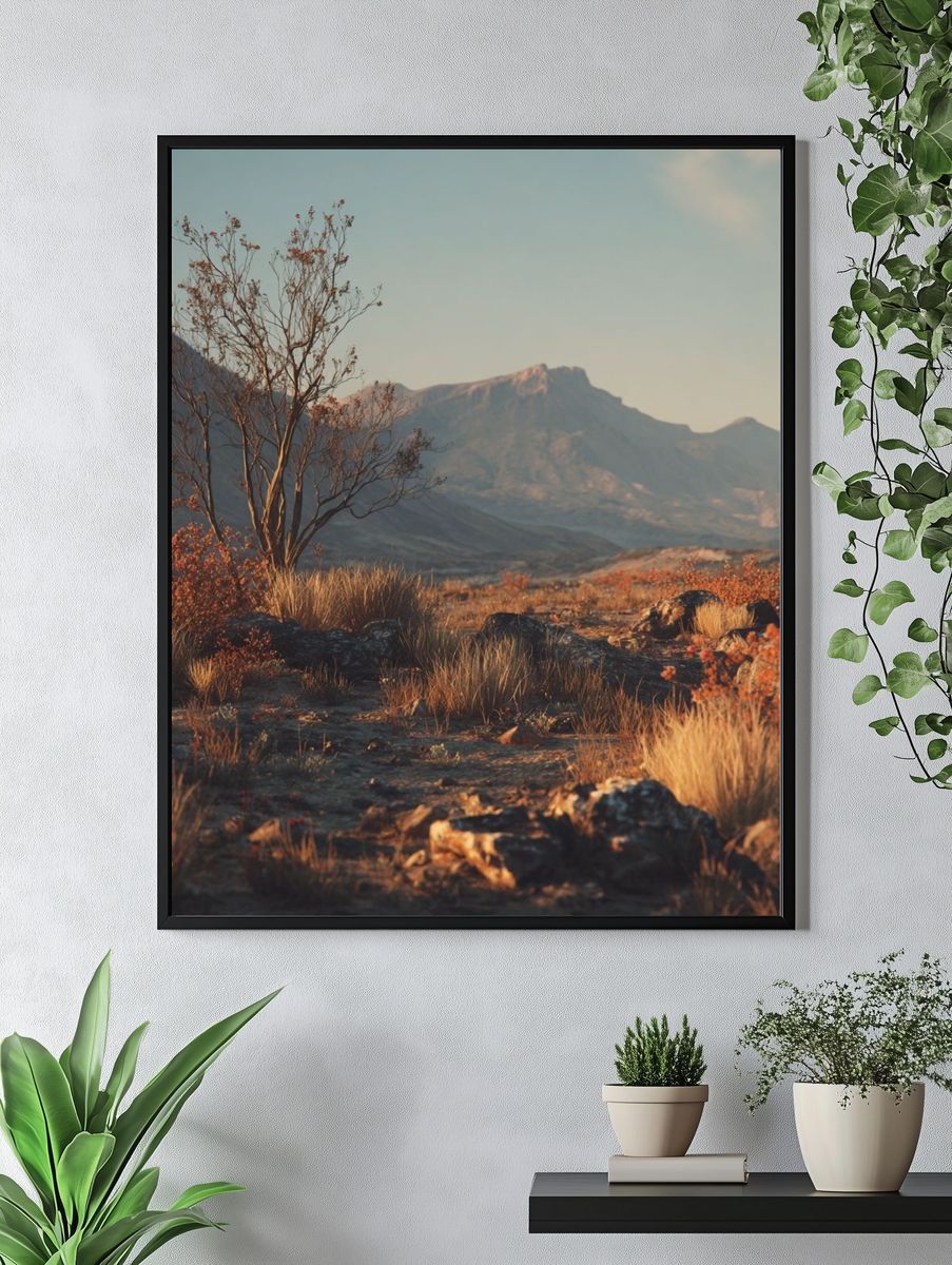 Autumn Landscape Poster. — room view 4