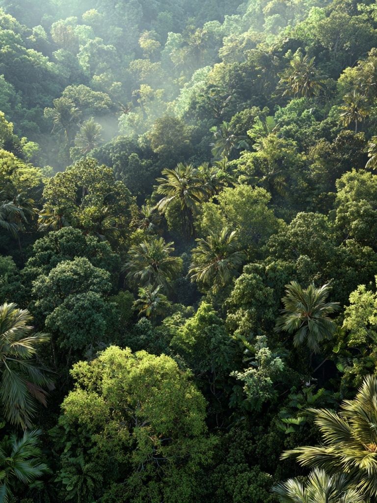 Lush Tropical Forest — Nature Print. poster — nature art