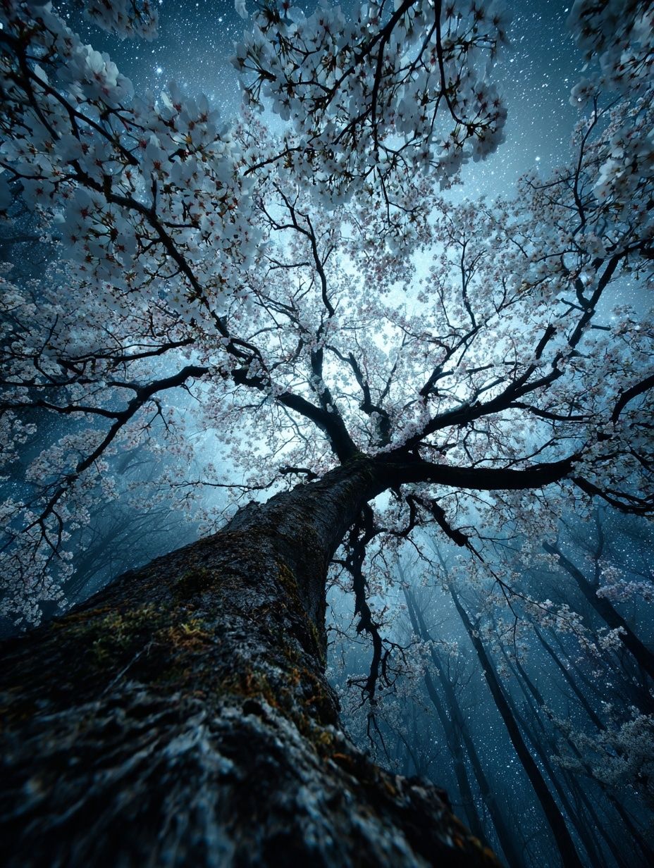 Cherry Blossom Tree — Nature Poster. poster — nature art