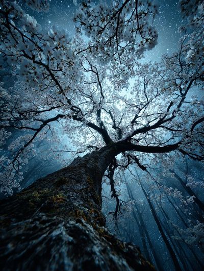 Cherry Blossom Tree — Nature Poster. poster