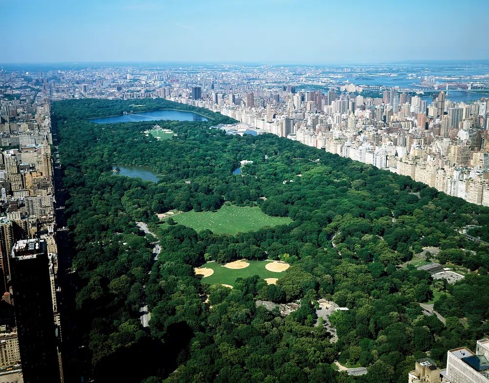 Central Park Aerial View — Photography Print. poster — photography art