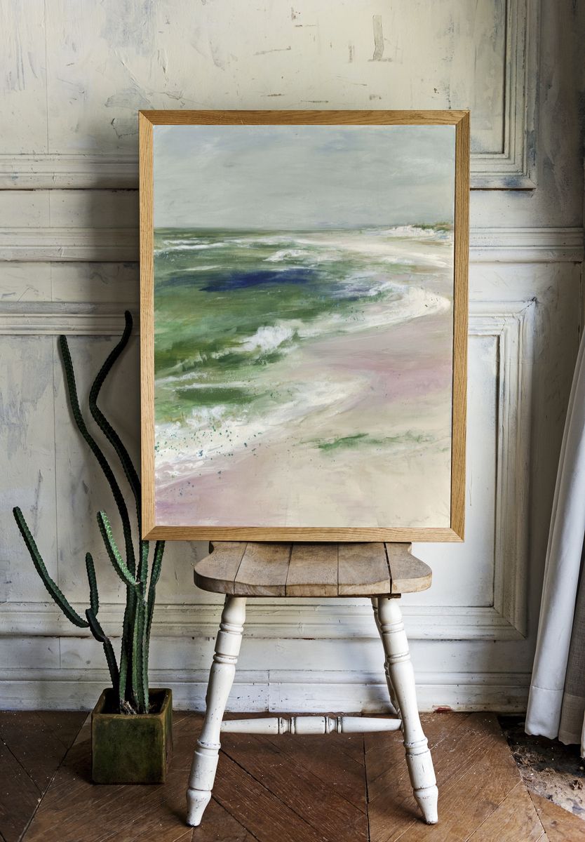Ocean Waves — Fine Art Print room preview