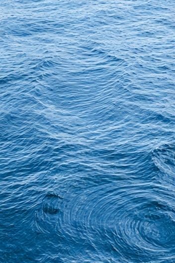 Blue Ocean Ripples Photography Poster. poster — photography art