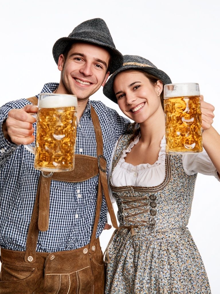 Oktoberfest Beer Cheers Photography Poster. poster detail