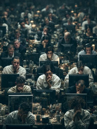 Office Crowd — Photography Print. poster