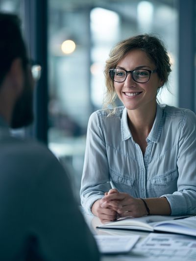Office Conversation Photography Poster. poster