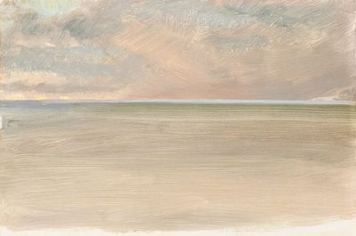 Serene Ocean Horizon