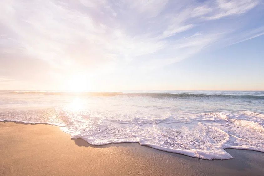 Ocean Sunset Photography Poster. poster — photography art