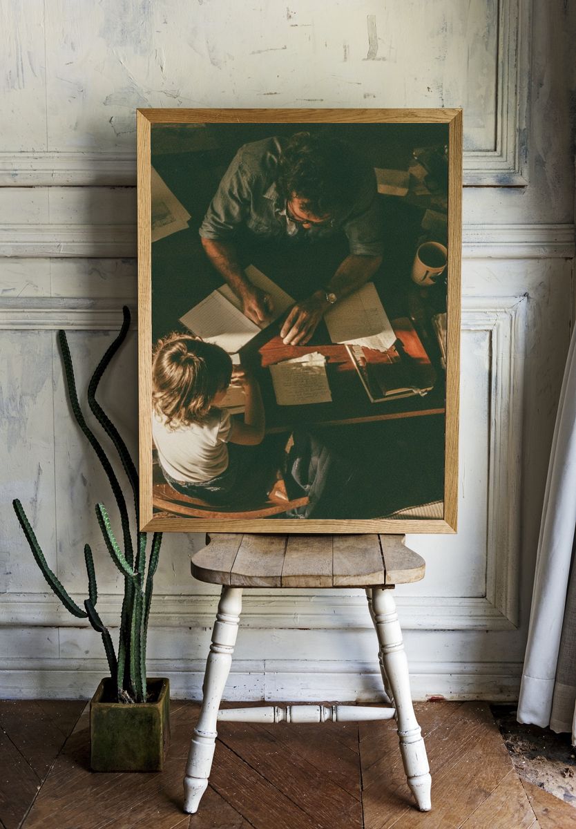 Overhead Study Session Photography Poster. — room view 1
