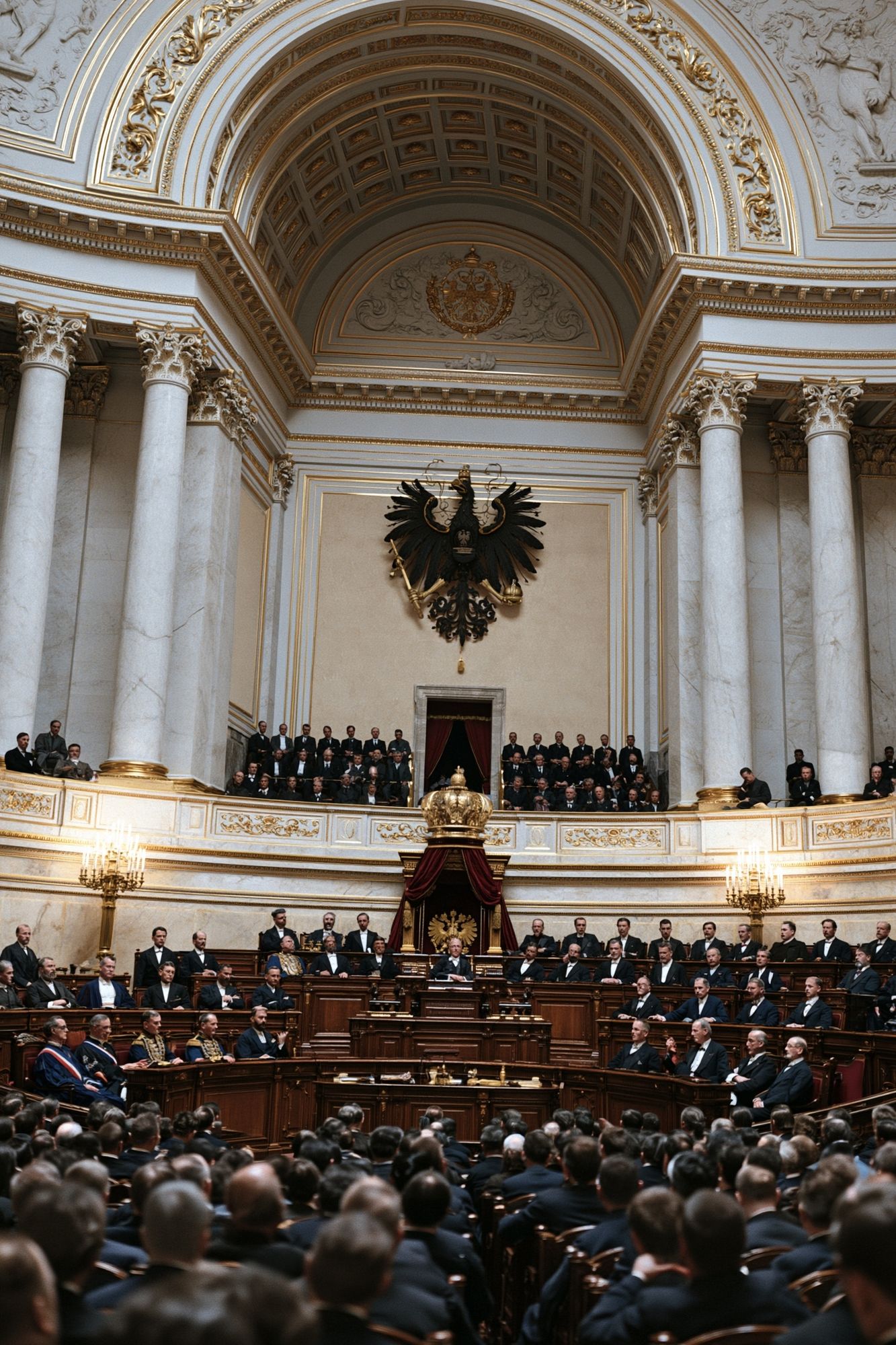 Grand Parliament Chamber Photography Poster. poster — photography art