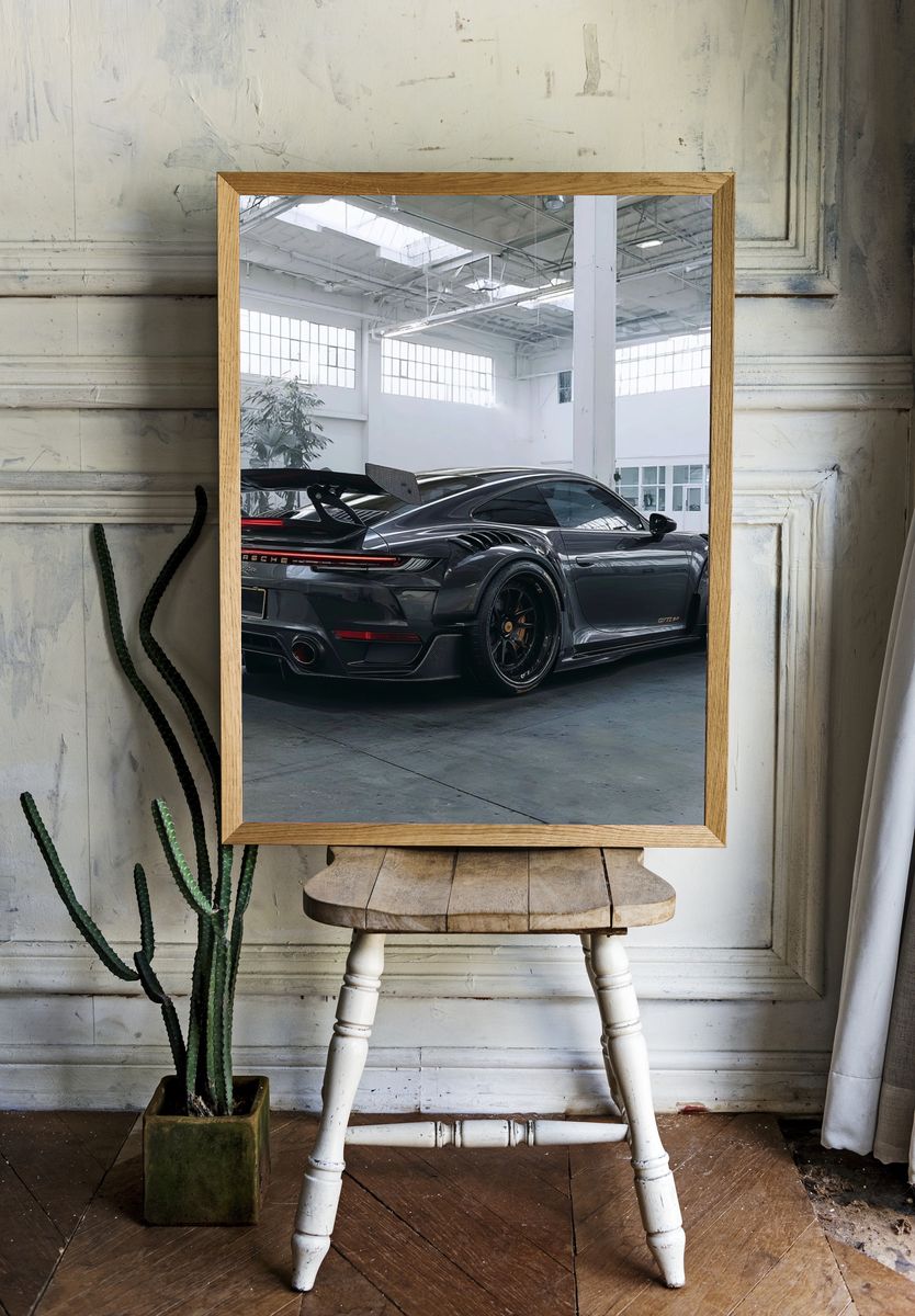 Porsche 911 GT3 RS Photography Poster. — room view 1