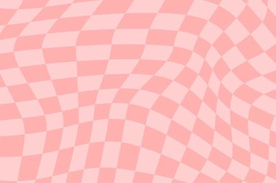 Pink Checkered Pattern Poster. poster print