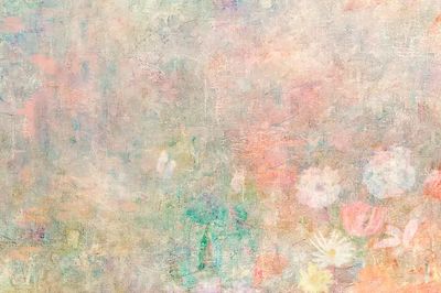 Pastel Floral Abstract Poster.