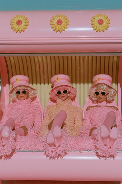 Pink Pop Fashion Photography Poster. poster