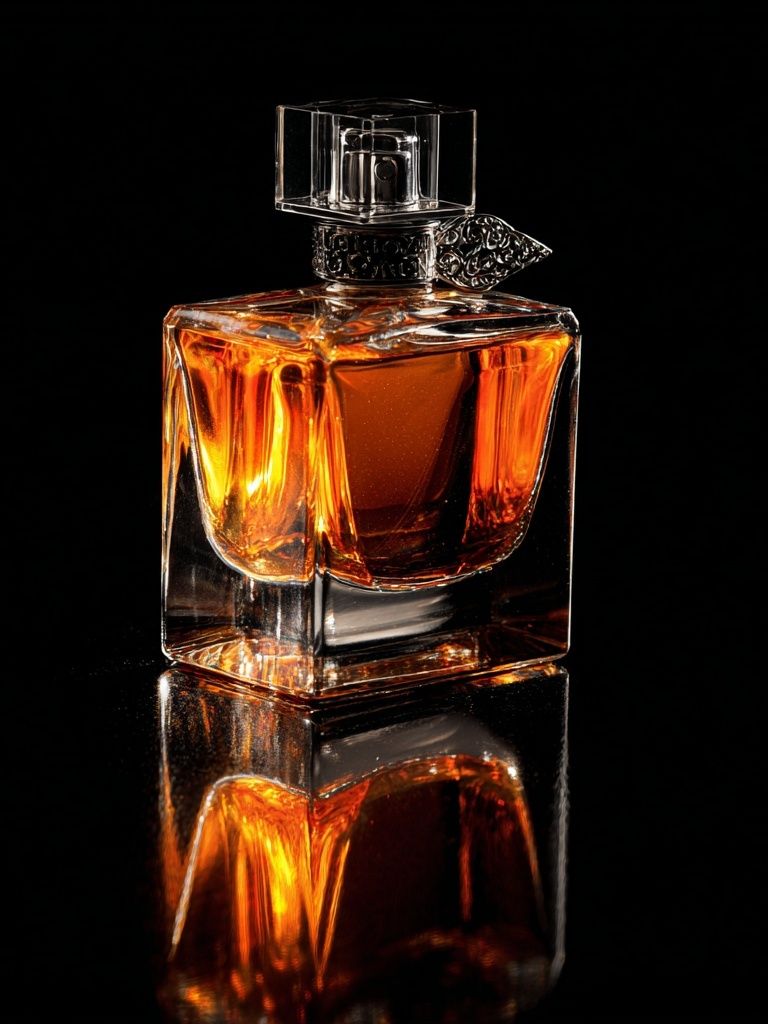 Elegant Perfume Bottle — Photography Print. poster — photography art