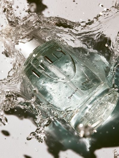 Perfume Splash Photography Poster. poster