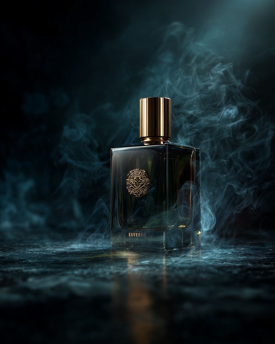 Luxury Perfume Bottle Photography Poster. poster detail