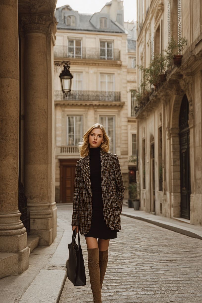 Paris Street Fashion Photography Poster. poster — photography art