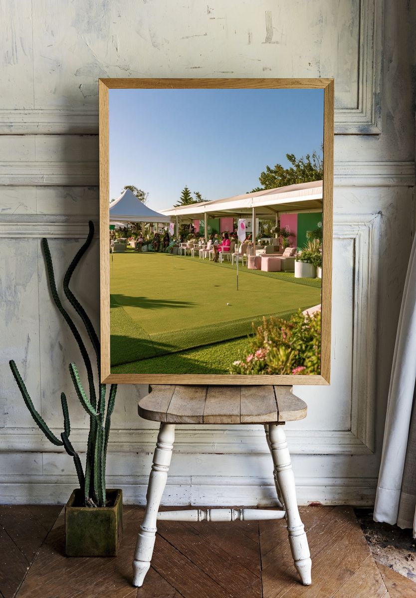 Garden Golf Event Photography Poster. room preview