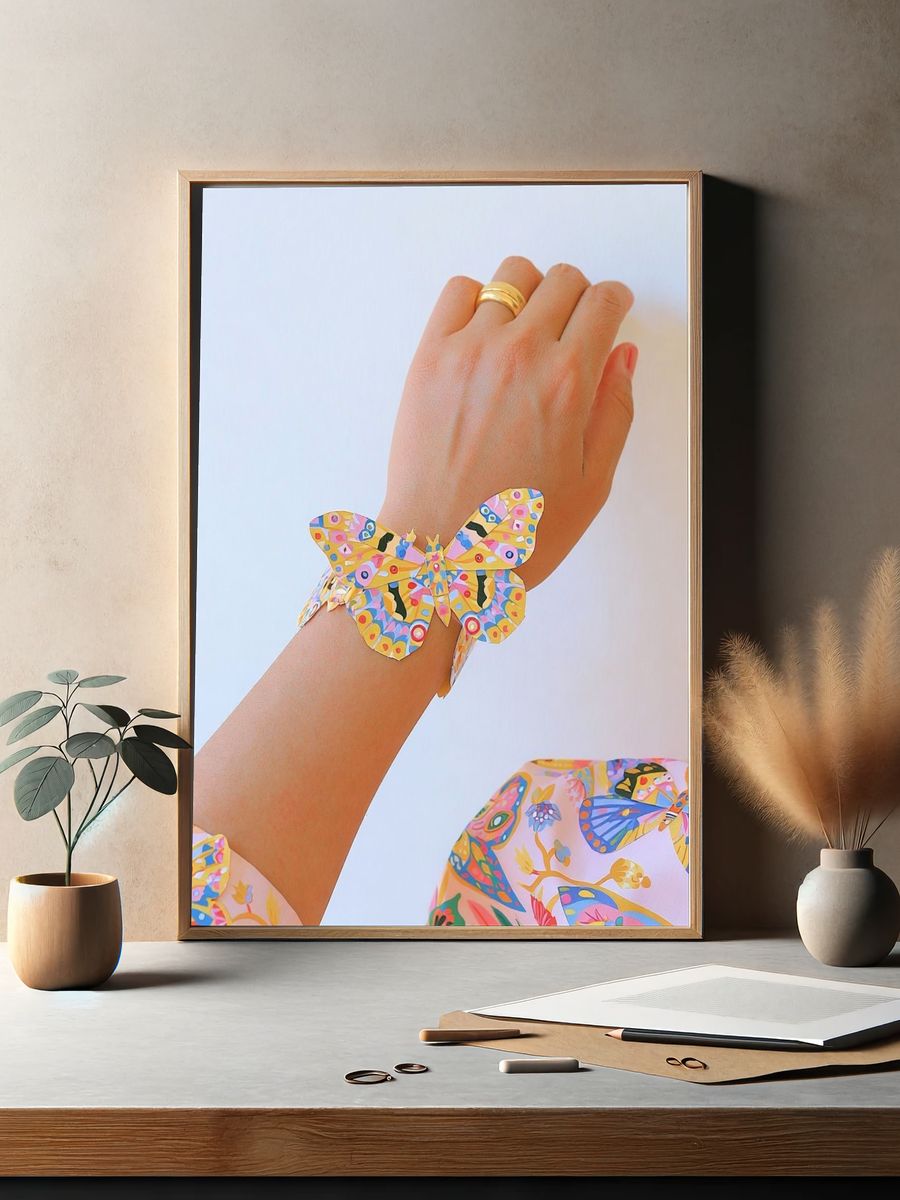 Butterfly Bracelet Fashion Poster. — room view 2