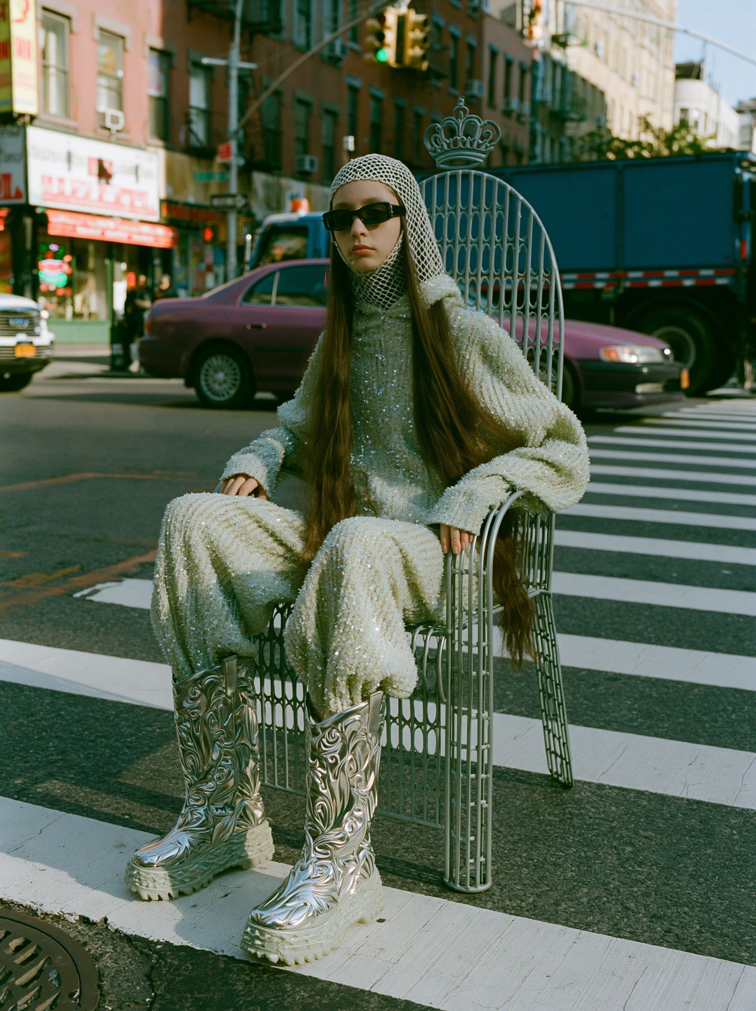 Avant-Garde Street Fashion Poster. poster — photography art
