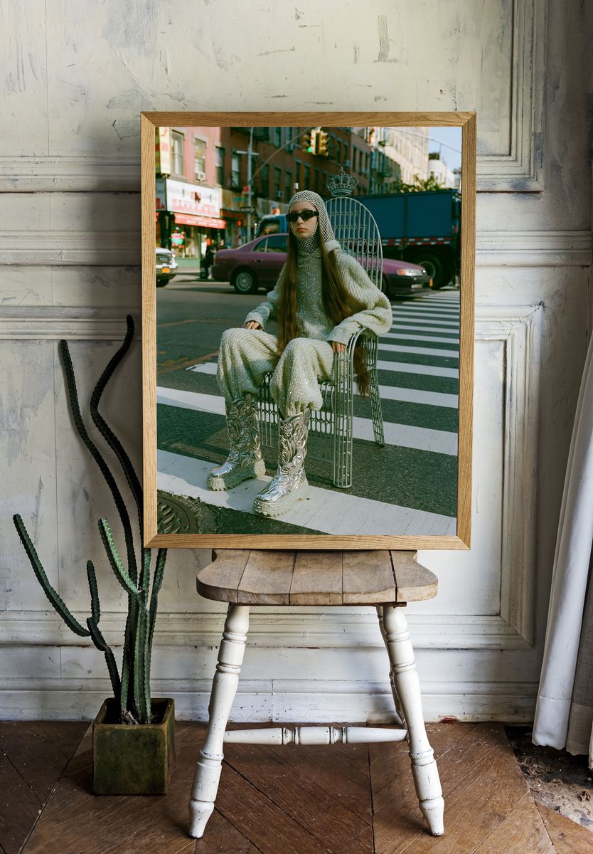 Avant-Garde Street Fashion Poster. room preview