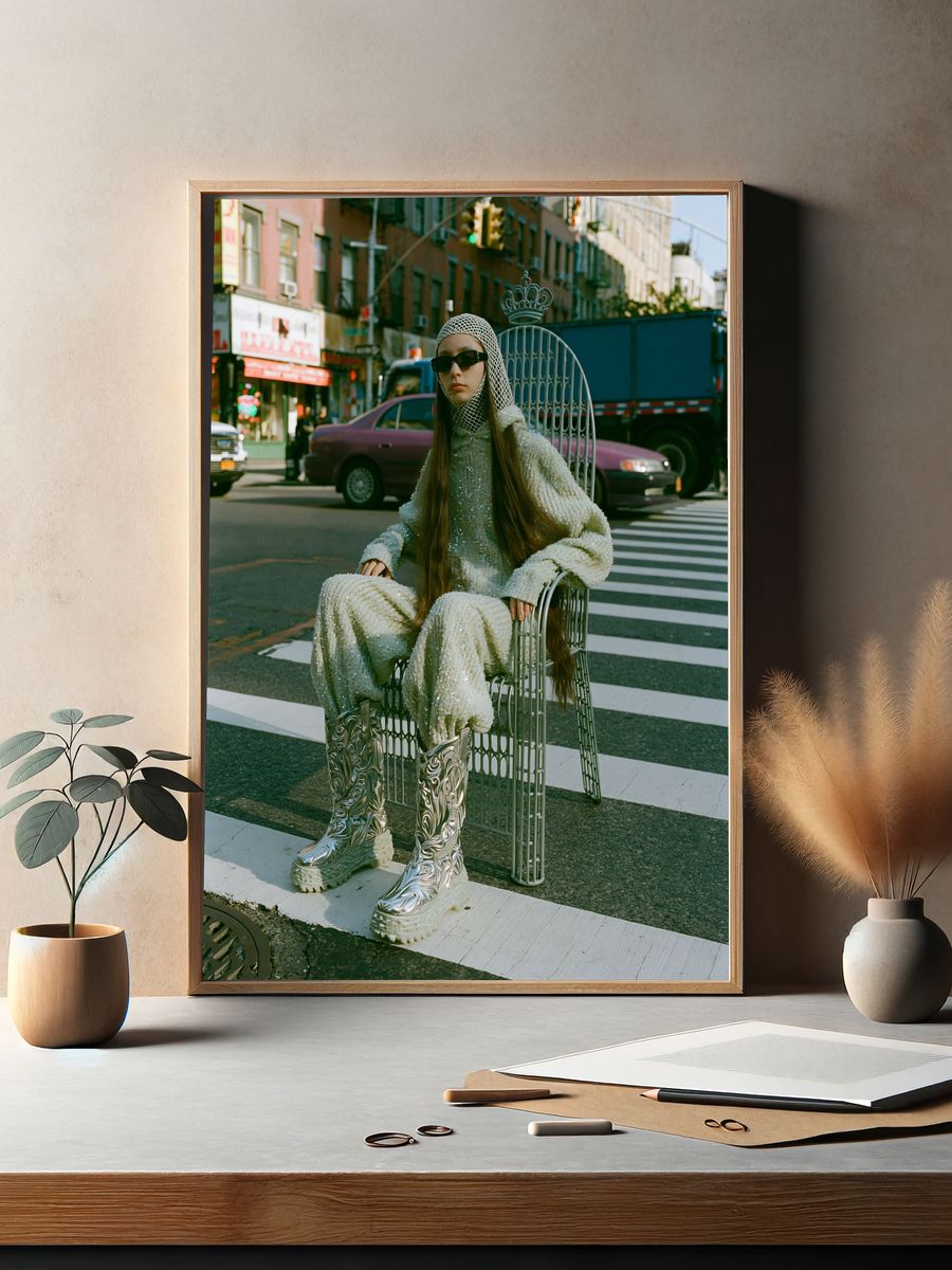 Avant-Garde Street Fashion Poster. — room view 2