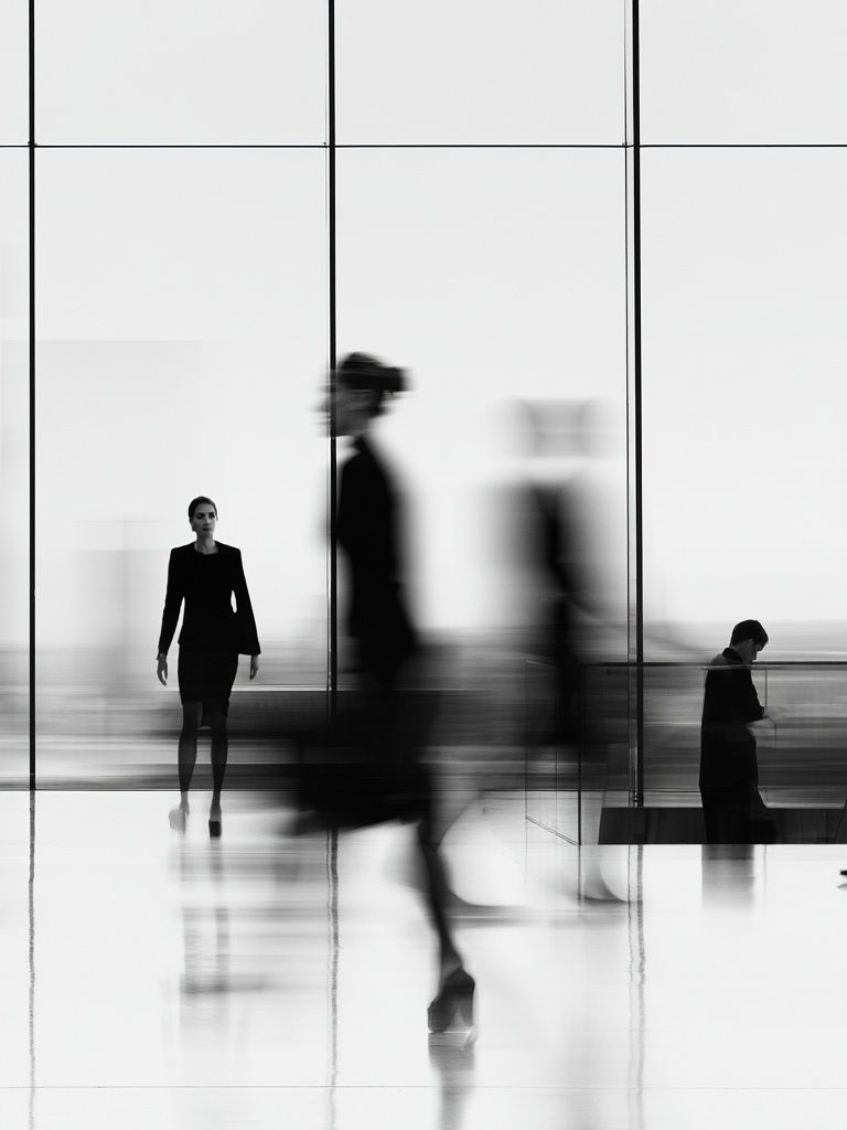 Blurred Fashion Runway Photography Poster. poster — photography art