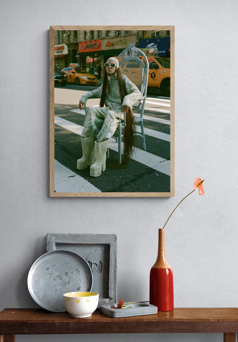 Avant-Garde Street Fashion Poster. — room view 3