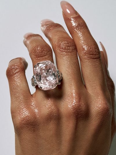 Diamond Ring Fashion Photography Poster. poster