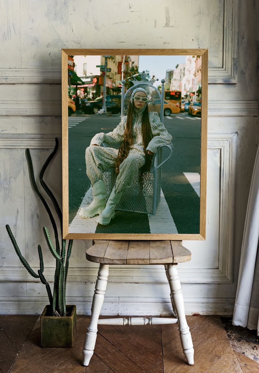 Avant-Garde Street Fashion Poster. — room view 1