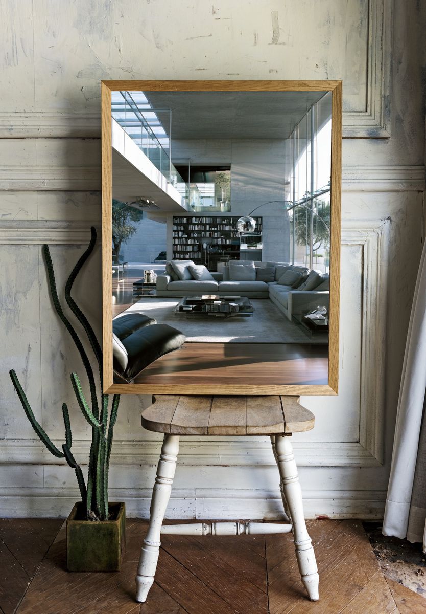 Modern Glass Interior Photography Poster. room preview
