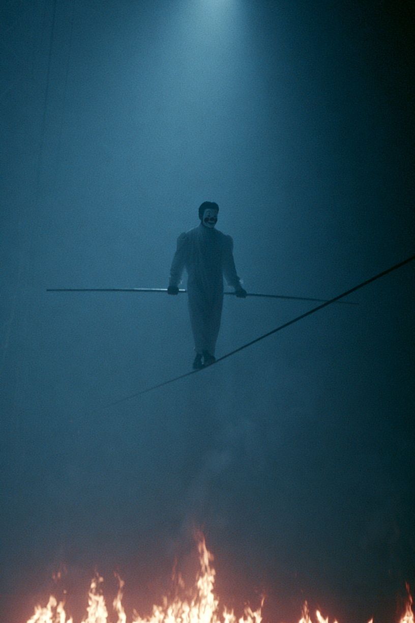 Firewalker Tightrope Poster. poster detail