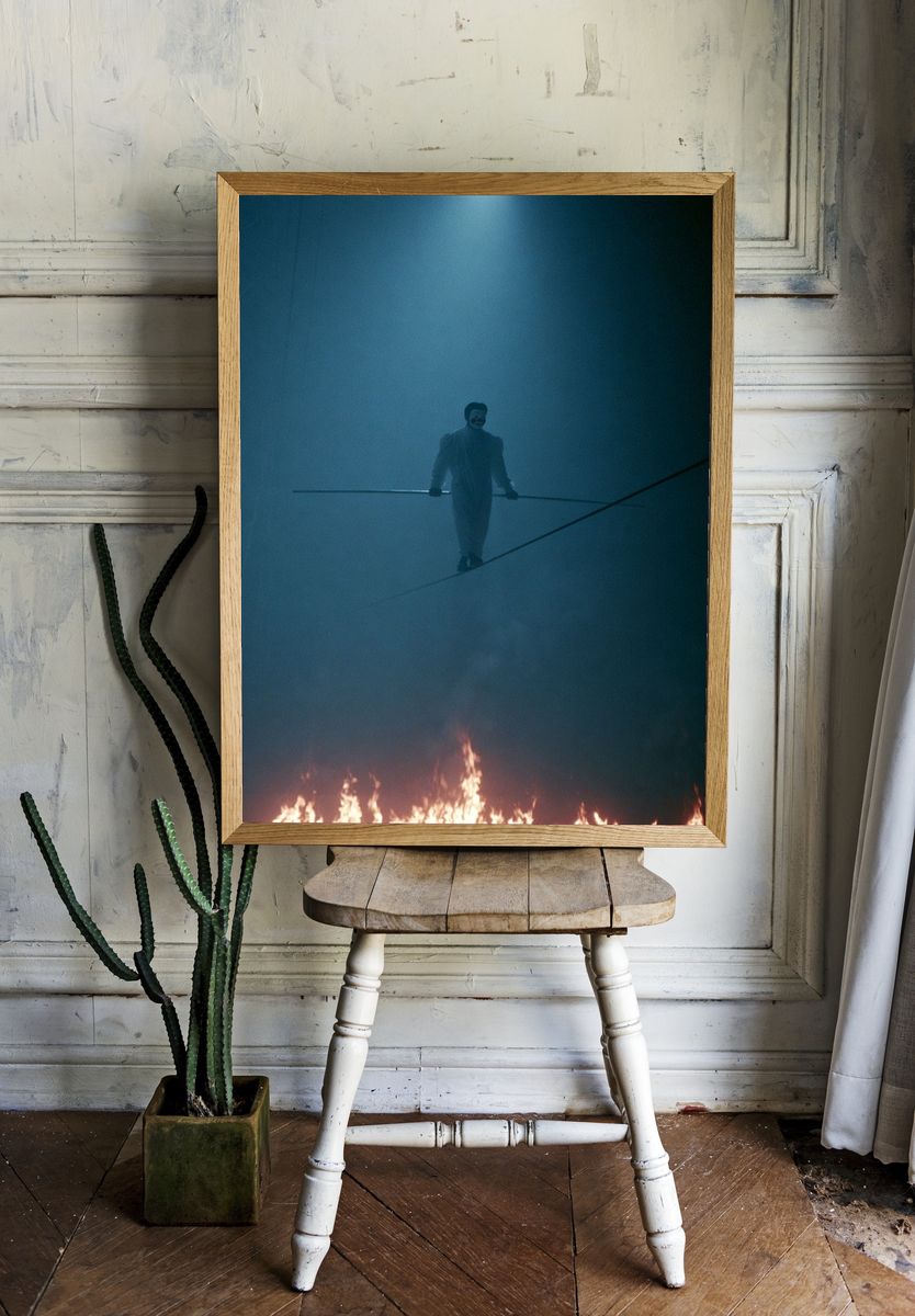 Firewalker Tightrope Poster. — room view 1