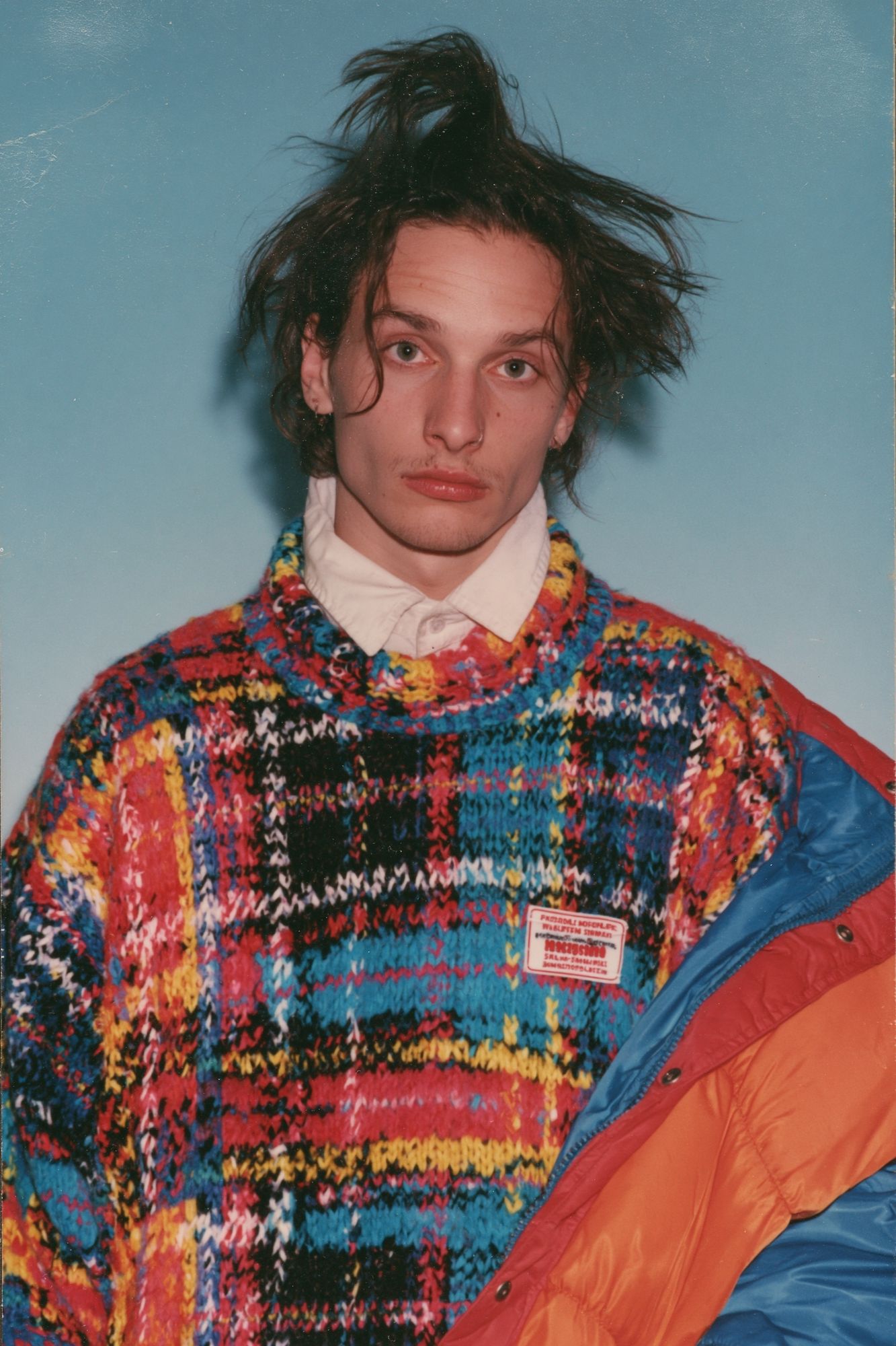 Colorful Fashion Portrait Poster. poster detail