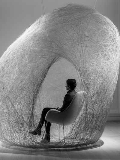 Contemplative Nest Photography Print.