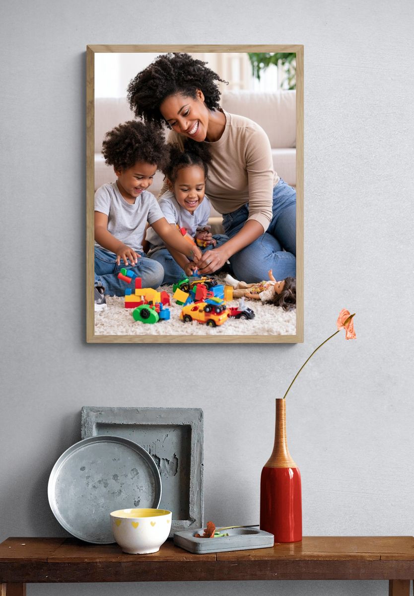 Family Playtime Photography Poster. — room view 3